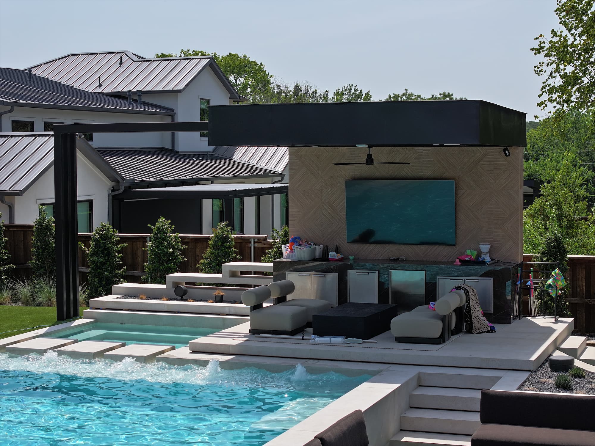 Why Structural Steel Changes What’s Possible in Custom Pool Design