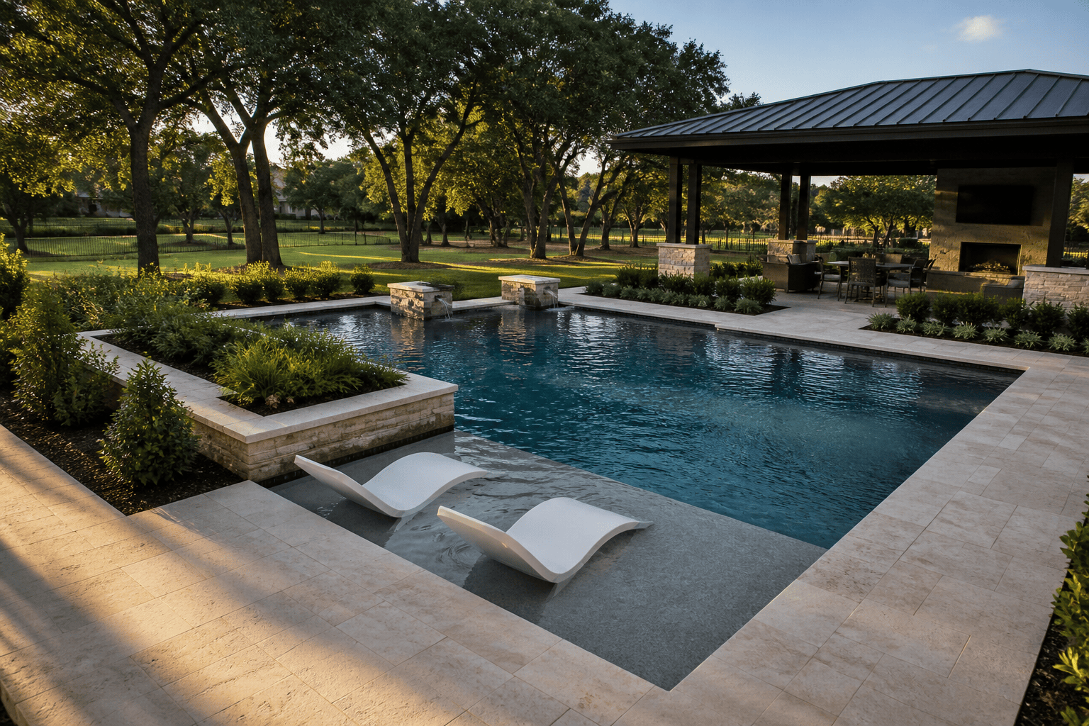 Custom pool builder Roanoke TX - Platinum Pools